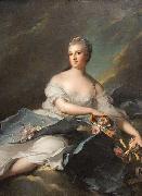 Jjean-Marc nattier Portrait of Baronne Rigoley d'Ogny as Aurora, France oil painting artist